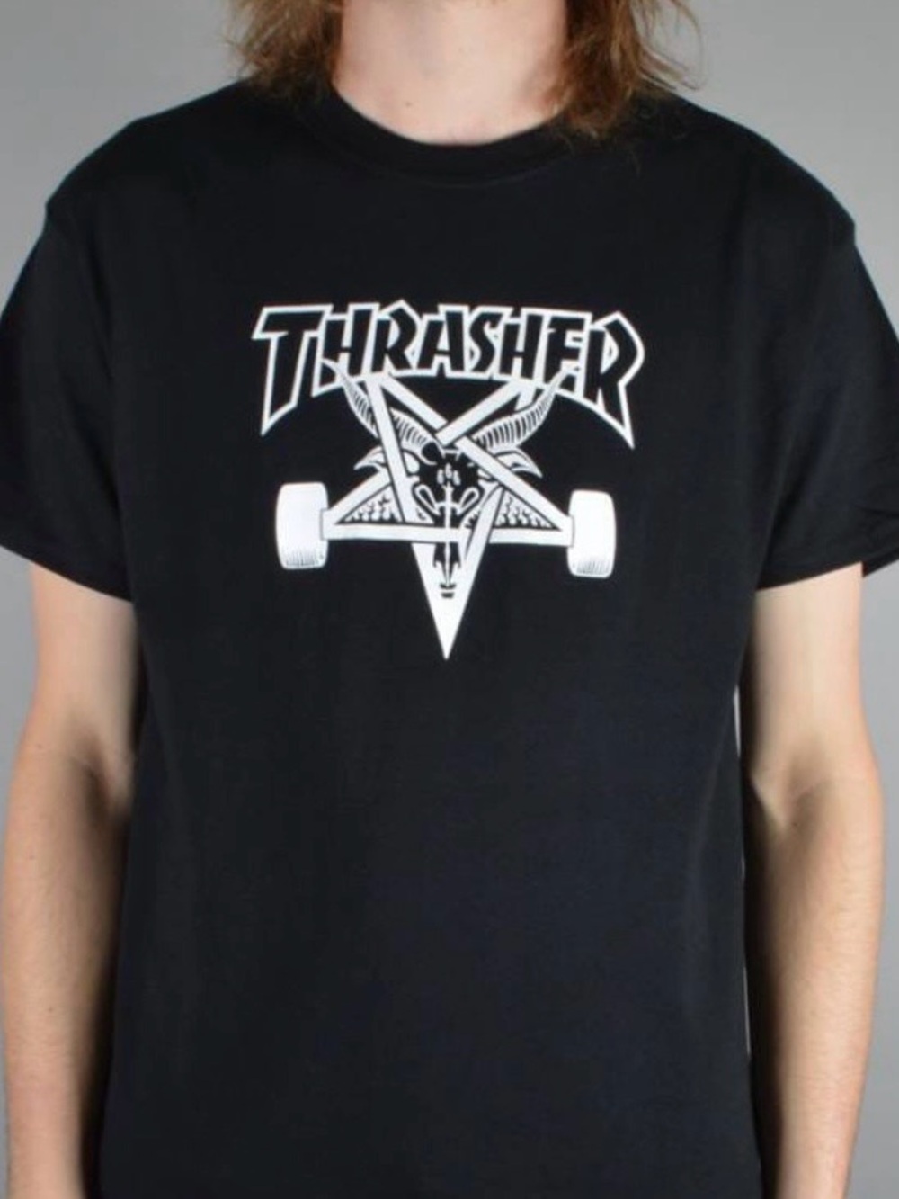 NWT- Thrasher SkateGoat Black Graphic Short Sleeve Tee Unisex Size Small